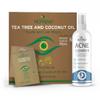 NOVEHA 1 Tea Tree & Coconut Eyelid&Lash Wipes + 1 Facial Cleanser Spray | Complete Sensitive Eye & Skin Care Duo view 1