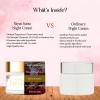 Ayu.vedi'c Su.ra Vayas Sutra Date & Litchi Age Defying Night Cream with Natural Herbs, Anti-Aging Formula for Wrinkles & Dark Spots, Paraben Free, 50g/1.8oz view 2