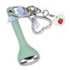 GOWENIC Mini Ice Roller for Face and Eyes, Blackhead Scraper Tool and Skin Scrubber Face Spatula, Roller Skin Care for Puffiness, Cooling Facial with Stainless Steel Head view 1
