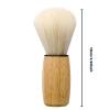 3 in 1 Shaving Brush Set for Men with Bowl and Stand, Nylon Bristles Wet Shave Kit, Portable Bathroom Grooming view 3