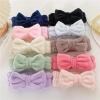 YDMHYLAI Makeup headband Headband Hair accessories Soft Bow Spa Headband Soft-Toned Fluffy Elastic Hair Tie Women's Shampoo For Bathing & Makeup(Yellow) view 4