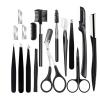 5/12/16 PCS Eyebrow Trimmer Set Eyebrow Razor Scraping Eyebrow Comb Razor Eyebrow Clip Scissors Tweezers Makeup Tools Sets(16pcs) view 1