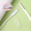 2 Stainless Steel Eyebrow Razors, Safety Blade Depilation Trimmer Razors, Facial Body Female Eyebrow Shaping Tools view 3