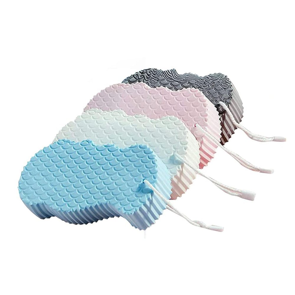 4 Pcs Skin Sponge, 3D Super Soft Exfoliating Bath Sponge, Super Peeler Remove Calluses and Dead Skin Sponge