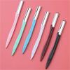 3/5/7Pcs Eyebrow Razor Multipurpose Exfoliating Dermaplaning Makeup Tool Eye Brow Knife Face Hair Removal Blade Shaver(5pcs pink) view 3