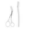2/3Pcs Women Eyebrow Trimmer Women Facial Epilator Eyebrow Hair Remover Stainless Steel Eyebrow Razor Beauty Tools(Style5) view 1