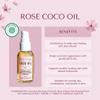 5-Piece Luxury Rose Makeup Gift Set for Women | Complete Glow Kit (Day & Night) with 11 Professional Makeup Brushes and Bag, Hydrating Rose Crme, & Rose Coco Oil | Premium Beauty Collection view 4