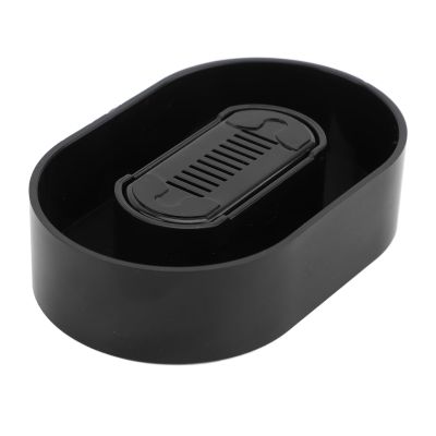 Alomejor Beard Clipper Rinser High Efficiency Shaving Cleaner, Compatible, Plastic (Black)
