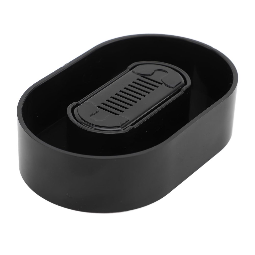 Alomejor Beard Clipper Rinser High Efficiency Shaving Cleaner, Compatible, Plastic (Black)