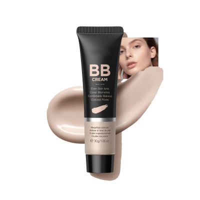 AKARY BB Cream Tinted Moisturizer, 9Colors Moisturizes & Conceals, Cover Blemishes & Pores, Even Skin Tone, Lighiweight Foundation Full Coverage Tinted Illuminator for All Skin, Oil-Free, 210 Medium