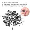 100pcs Nose Wax Sticks Applicator Professional PP Nose Waxing Strips for Nostril Hair Removal Cleaning Home Use Beauty Salon view 3