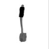 1pc Household Double Sided Thickened Bathing Brushes Extend Widen Brush Head Bath Sponge Scrubber(Gray) view 1