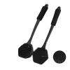 1pc Household Double Sided Thickened Bathing Brushes Extend Widen Brush Head Bath Sponge Scrubber(Gray) view 3