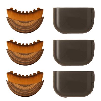 Lymphatic Contour Face Brush Reduces Puffiness Restores Definition Lymphatic Face 100% Gentle Soft on Skin Naturally Sculpted Look Facial (3 Set)