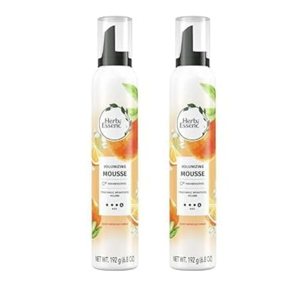 NEW H'erbal Essences Volumizing Mousse, Weightless Volume, 6.8 fl oz (Pack Of 2)