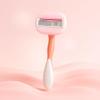 Womens 5-Blade Disposable Razor Set with Smooth-Glide Design and Moisture Bar, Pivoting Head for Comfortable Shaving, 2 Count, Lightweight Handle view 3