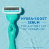 Hyd~ro Silk Ultra Sensitive 5 Blade Razor for Women, 1 Handle, 2 Refills view 2