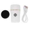 Electronic Face Scrubber Rechargeable Facial Cleansing Brush Dual Head Silicone Exfoliator for Deep Cleansing and Massaging IPX7 Travel Friendly view 1