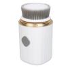 Electronic Face Scrubber Rechargeable Facial Cleansing Brush Dual Head Silicone Exfoliator for Deep Cleansing and Massaging IPX7 Travel Friendly view 2