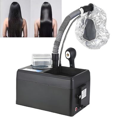 MazmornFly Hair Steamer Salon Micro Mist Scalp Treatment Dye Perm Professional Hooded SPA Barber Shop Blue Light for Black Hair Natural