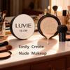 Luvie Glow Foundation Cushion,Mushroom Head Air Cushion CC Cream Face Makeup,Brighten Long-Lasting For All Skin Types (WARM) view 4