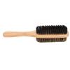 Double Sided Beard Brush Wooden Handle Soft Hard for Men Facial Hair Grooming at Home Salon Pet Horse Dog Cat Grooming Tool Rubber Wood Nylon Large Size view 3