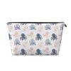 TZTTZT Cartoon Cute Octopus Print Makeup Bag, Cosmetic Travel Toiletry Bag for Women, Leather Make Up Bags, Cute Makeup Pouch Organizer, Travel Essentials for Women view 1