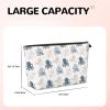 TZTTZT Cartoon Cute Octopus Print Makeup Bag, Cosmetic Travel Toiletry Bag for Women, Leather Make Up Bags, Cute Makeup Pouch Organizer, Travel Essentials for Women view 2