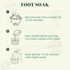 YOYOVIVA Herbal Foot Soak Bags Natural Plant-Based Foot Bath for Relaxation Detox Circulation Stress Relief Gentle Foot Spa Soak for Men Women at Home (B) view 4