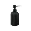 2pcs 400ML Glass Soap Dispenser with Black Pump - Refillable for Shampoo, Hand Soap, Kitchen Bathroom Pump Bottle (Black) view 1