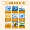 Deep Conditioner with Aloe and Honey Moisturizing Hair Treatment for Dry Hair Long-Lasting Nourishment Formula 100G/3.53OZ view 2