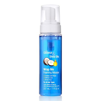 All Body Wrap Me Foaming Curl Mousse, Coconut and Shea Oil, 7 Fl Oz (Pack of 1)