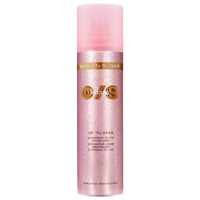 O/S P4trick St4rrr On 'Til Dawn Mattifying Sunscreen Makeup Setting Spray SPF 28 - Brown Sugar - Shimmer finish - Standard Size 3.4 oz/143 mL