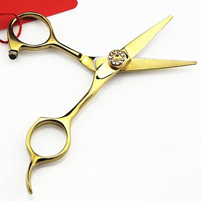 4 inch Professional 440c Steel d Hair Scissors Eyebrow Cutting Make up Scissor Hair Shears brow Barber Hairdressing Scissors