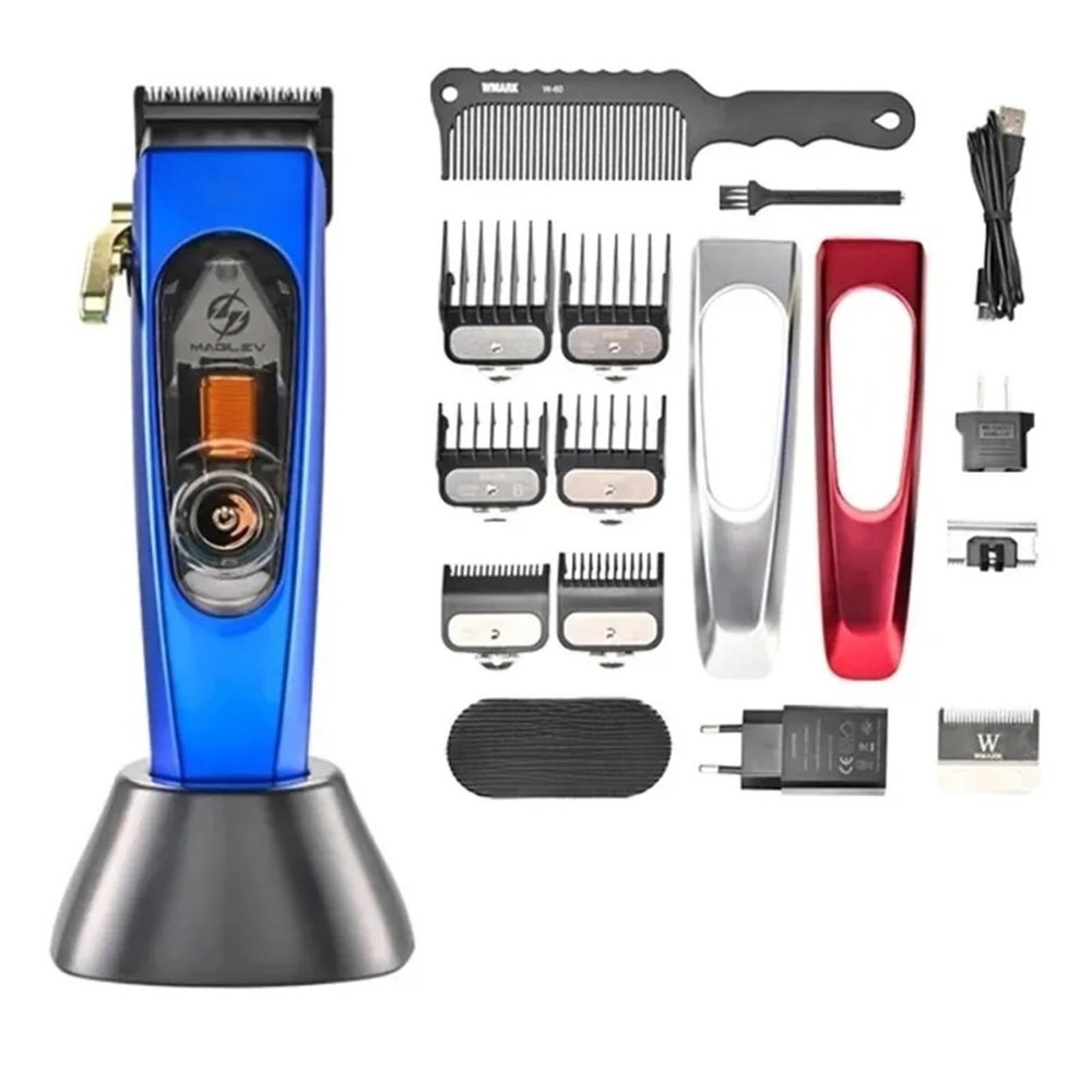 Compatible With WMARK NG-9004 Hair Clipper For Men,MAGLEV Motor 10000RPM,Hair Cuter Machine,Cordless Rechargeable Edgers Clippers Withbase(WMARK NG9004 Withbox)