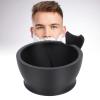 Semme Shaving Soap Cup, Thickened PLA Shaving Bowl with Smooth Rim for Men, Enlarged Opening Design for Rich Lather and Facial Cleansing view 2