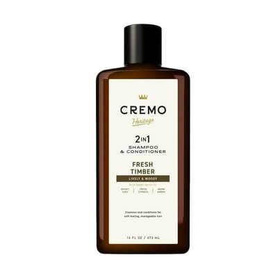 CH 2-in-1 Shampoo and Conditioner, Fresh Timber Scent, 16 fl oz