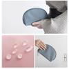 1 Pcs Large Travel Cosmetic Bag for Purse,Rectangle Portable Makeup Bags with Zipper FabricToiletry Bags for Women-Pink view 4