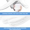 3 Pairs Cotton Gloves for Dry Hands Sleeping, Soft Moisturizing Eczema Gloves Overnight, Stretchable White Gloves Women & Men for Coin Jewelry Silver Inspection Halloween Costume view 2