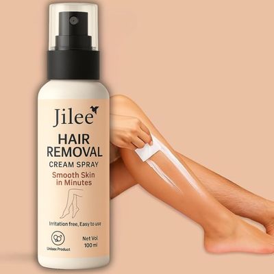 BEMT Hair Removal Cream Spray for Men & Women Easy, Gentle Hair Removal for Chest, Legs, Arms & Underarms Smooth Skin Solution