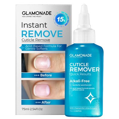 Glamonade Instant Cuticle Remover Gel: Fast-Acting Nail Cuticle Softener