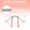 2PCS Upper Lip Hair Removal for Women, Hair Remover for Face Woman with Spring, Easy to Use Removal Device Remove Unwanted on Upper Lip, Chin, Face or Neck view 2