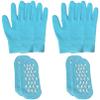 20 Pair Hand Masks Moisturizing Gloves & Socks, Moisturizing Gloves & Socks, Cotton Yarn Feet & Hand Moisturizer & for Chapped and Dry Skin view 4