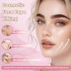 222PCS New Face Lift,Facelift Band,Face/Neck Tapes Lifting Invisible,V FaceLift Invisible Tape,Wrinkle,Jowl,Cord Lifter,Sagging Skin Facial Lifting Stickers (Brown) view 3