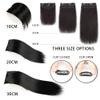 ALLUREMOUR Synthetic 2Clips Hair Invisable Seamless Pads In One Piece Increase Volume Extensions Top Side Cover Hairpiece(1pc,2-30_20CM) view 3