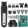 SUNNOW Beard Trimmer for Man, Manscape,Rechargeable Beard Trimmer Kit view 1