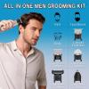 SUNNOW Beard Trimmer for Man, Manscape,Rechargeable Beard Trimmer Kit view 2