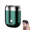 2025 New Upgrade Pocket Shaver USB Mini Shavers for Men,Model Mini Dual-Head Electric Shaver,Dual Head Shaver Pocket Electric Mini Portable Razor,for Travel Home (Green) view 1