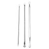1set(3pcs) Professional Acne Needles Blackhead Remover Kit Stainless Steel Pimple Extractor view 1