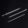 1set(3pcs) Professional Acne Needles Blackhead Remover Kit Stainless Steel Pimple Extractor view 2